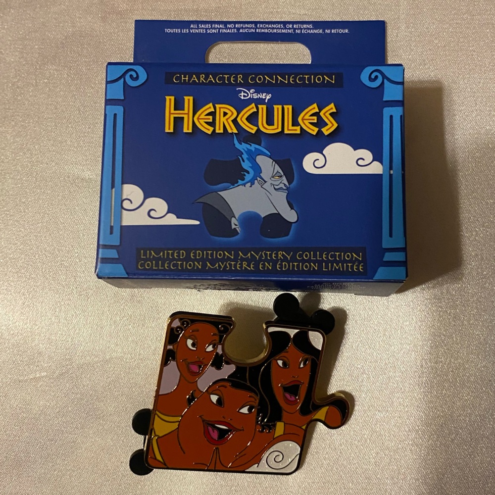 Disney Hercules Character Puzzle Muses LE Pin